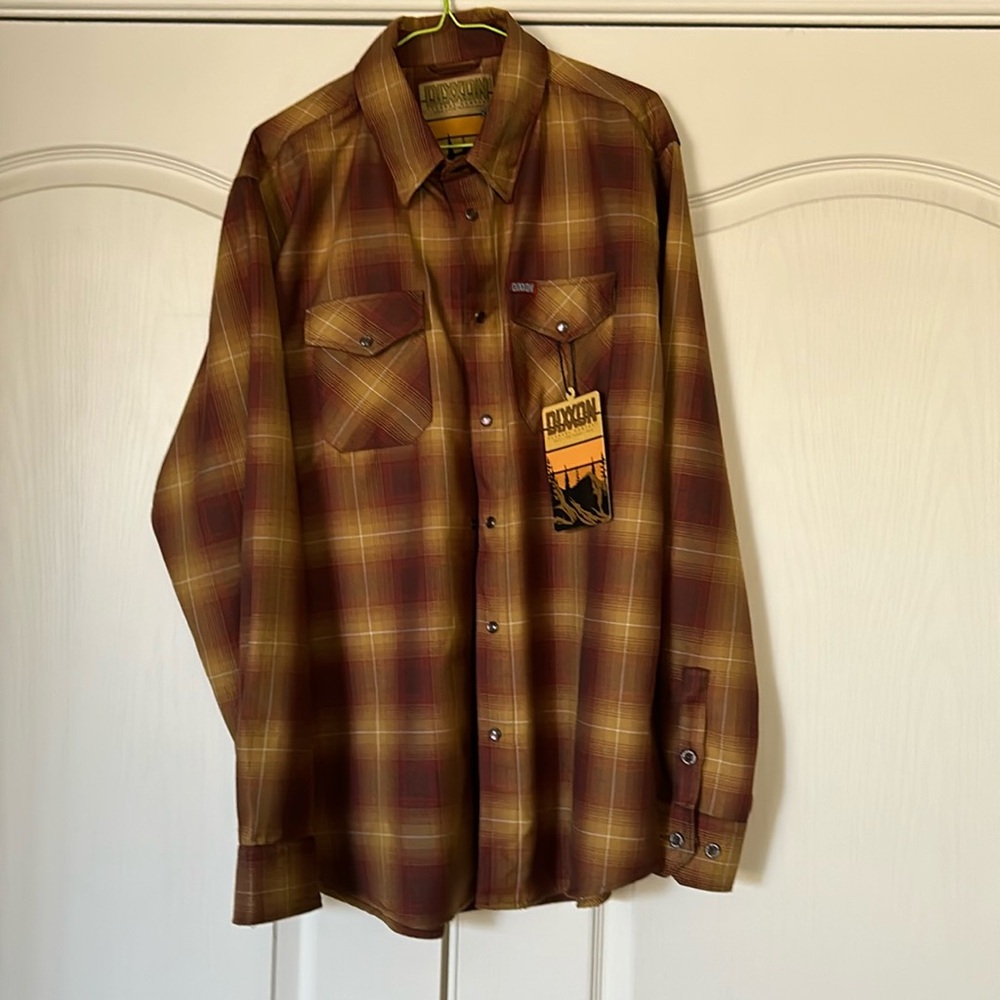 NWT XL Dixxon Goldfield Flannel